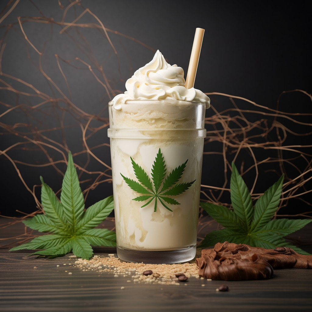 Krémové CBD Frappuccino